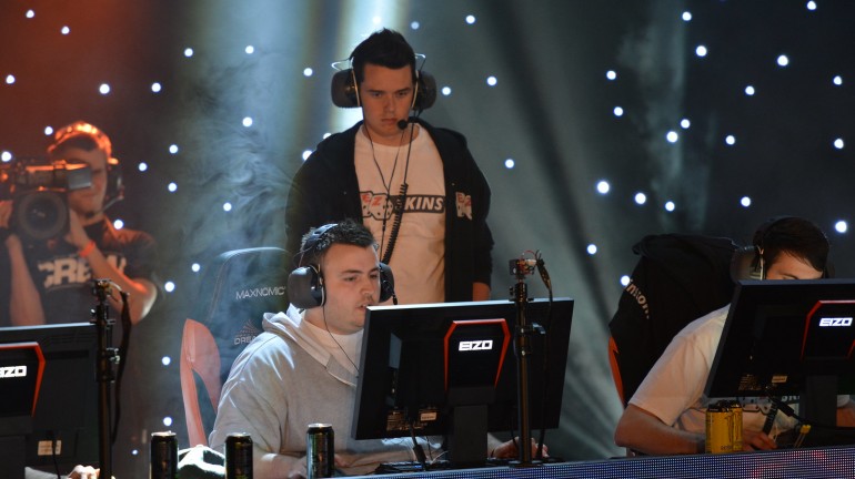 A picture of the EZSkins player "fearLess", the primary AWP player for the team.