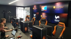 Conference Room Setup - The setup in the conference room for the event.